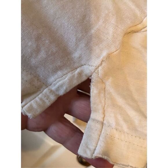 Free People LS Boho Crop Top L - Picture 9 of 12